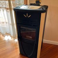 Stufa a pellet nordica Graziosa Steel extraflame