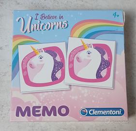 Memory Clementoni I believe in Unicorns