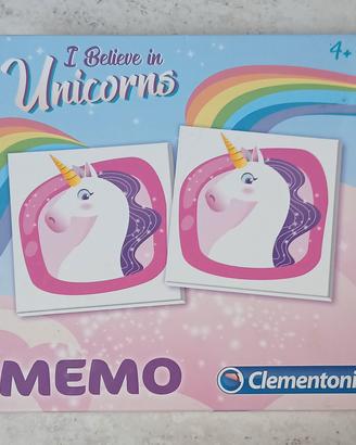 Memory Clementoni I believe in Unicorns