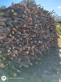 Legna da ardere tagliata pronta per l'utilizzo