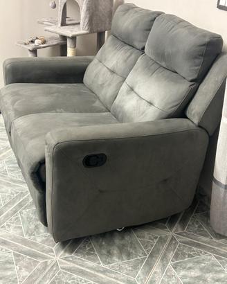 DIVANO 2 posti con Recliner Manuale