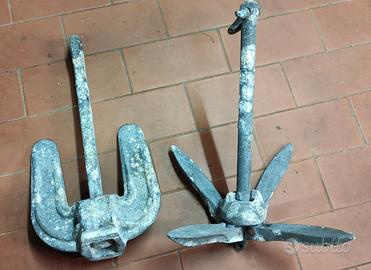 Coppia ancore ormeggio imbarcazioni: Hall Grappino