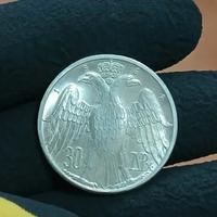moneta d'argento da  30 drachma fior di conio 
