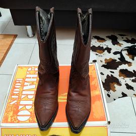 stivali EL CHARRO texani Vintage