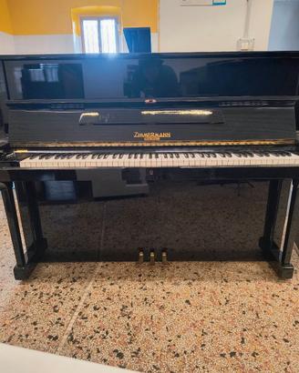 pianoforte Zimmermann 115 con trasporto e panca