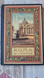 Raro Souvenir d'epoca ROMA - 32 Vedute - Edizione