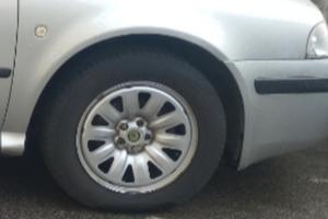 Ruote ALCAR (4) in acciaio 15" attacco Volkswagen