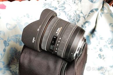 Sigma 10/20 innesto nikon f 3,5 fisso