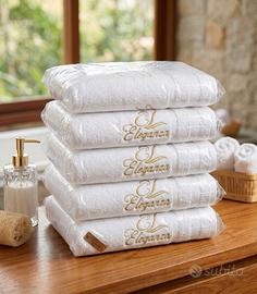 SET 5 ASCIUGAMANI 50x100 cm - 200g