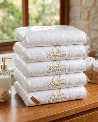 SET 5 ASCIUGAMANI 50x100 cm - 200g