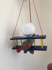 Lampada Flugzeug per cameretta bambini