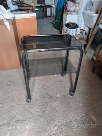 Carrello porta TV / carrello bar vintage anni '70 