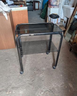 Carrello porta TV / carrello bar vintage anni '70 
