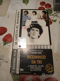 VHS - Ricomincio da tre - con Massimo Troisi