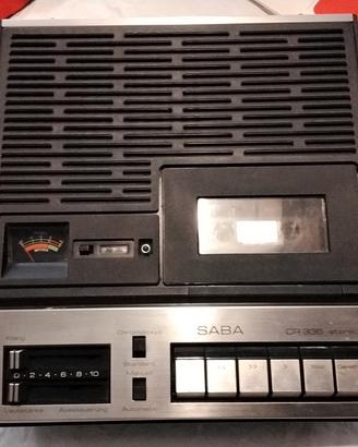 Saba CR 336 K lettore registratore cassette