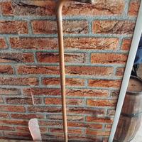Bastone in Legno con Pomello a Testa di Serpente
