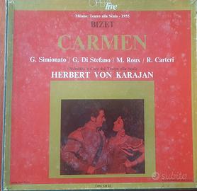 Carmen – cofanetto vinile Cetra 1955 La Scala
