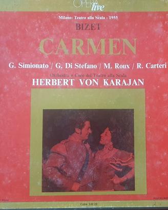 Carmen – cofanetto vinile Cetra 1955 La Scala