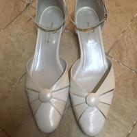 Sandalo da donna bianco