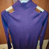 Maglia a collo alto 