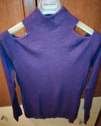 Maglia a collo alto 