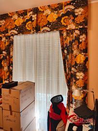 tenda con mantovana di qualità completa di binario