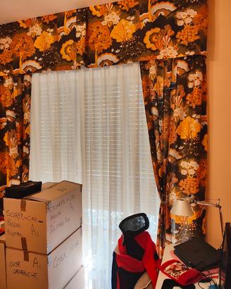 tenda con mantovana di qualità completa di binario