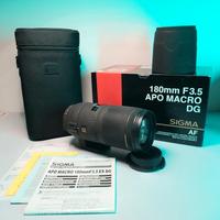 Sigma 180mm per Nikon f3.5