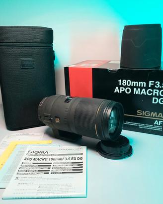 Sigma 180mm per Nikon f3.5