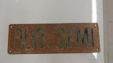 Targhe/ insegne antiche