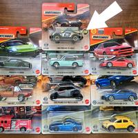 Lotto di 10 Matchbox nuove (con Porsche CHASE)