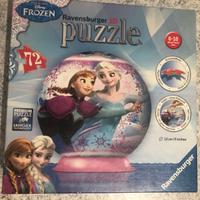 Frozen puzzle in 3D