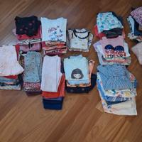 Stock abbigliamento bambina dai 2 anni ai 5 anni