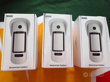 3 Ajax MotionCam Outdoor nuovi