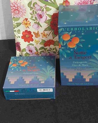 L' Erbolario  detergente  + saponetta  Notte a Tan