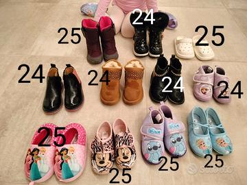 Scarpe e pantofole bimba  