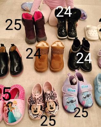 Scarpe e pantofole bimba  