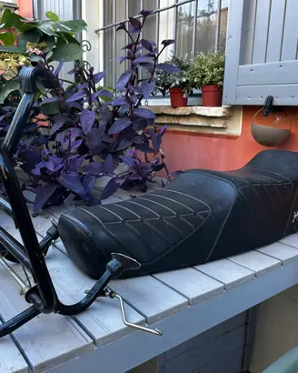 Sella due posti e portapacchi per Vespa