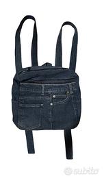 Zaino artigianale in jeans upcycled - Style Casual