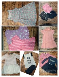 Lotto 8 vestiti bimba tg 3