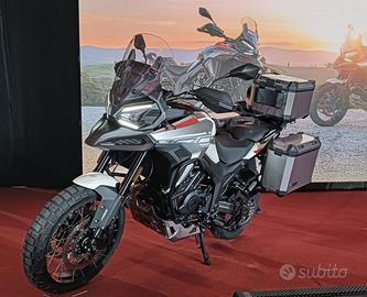 New top turismo mbp t1002vx-bicilindrica+kit borse