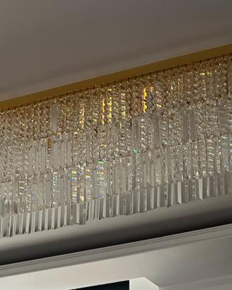 Plafoniera cristallo Ideal lux come nuova