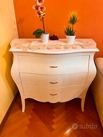 Lavandino / soprammobile con cassettini