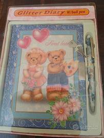 Diario segreto degli anni 80-90 Diary glitter