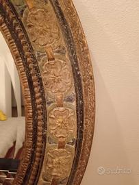 antiquariato due specchi artigianali 