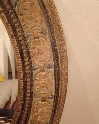 antiquariato due specchi artigianali 