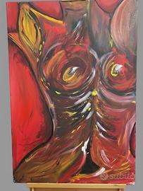 dipinto su tela anatomia umana