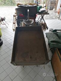 carrello per motocoltivatore