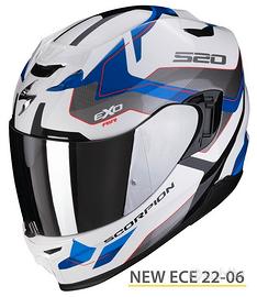 Casco integrale Scorpion exo 520 evo AIR ELAN BIAN