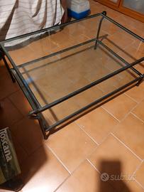 tavolino ferro battuto